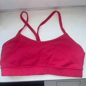 lululemon athletica Pink Strappy Low-Impact Sports Bra